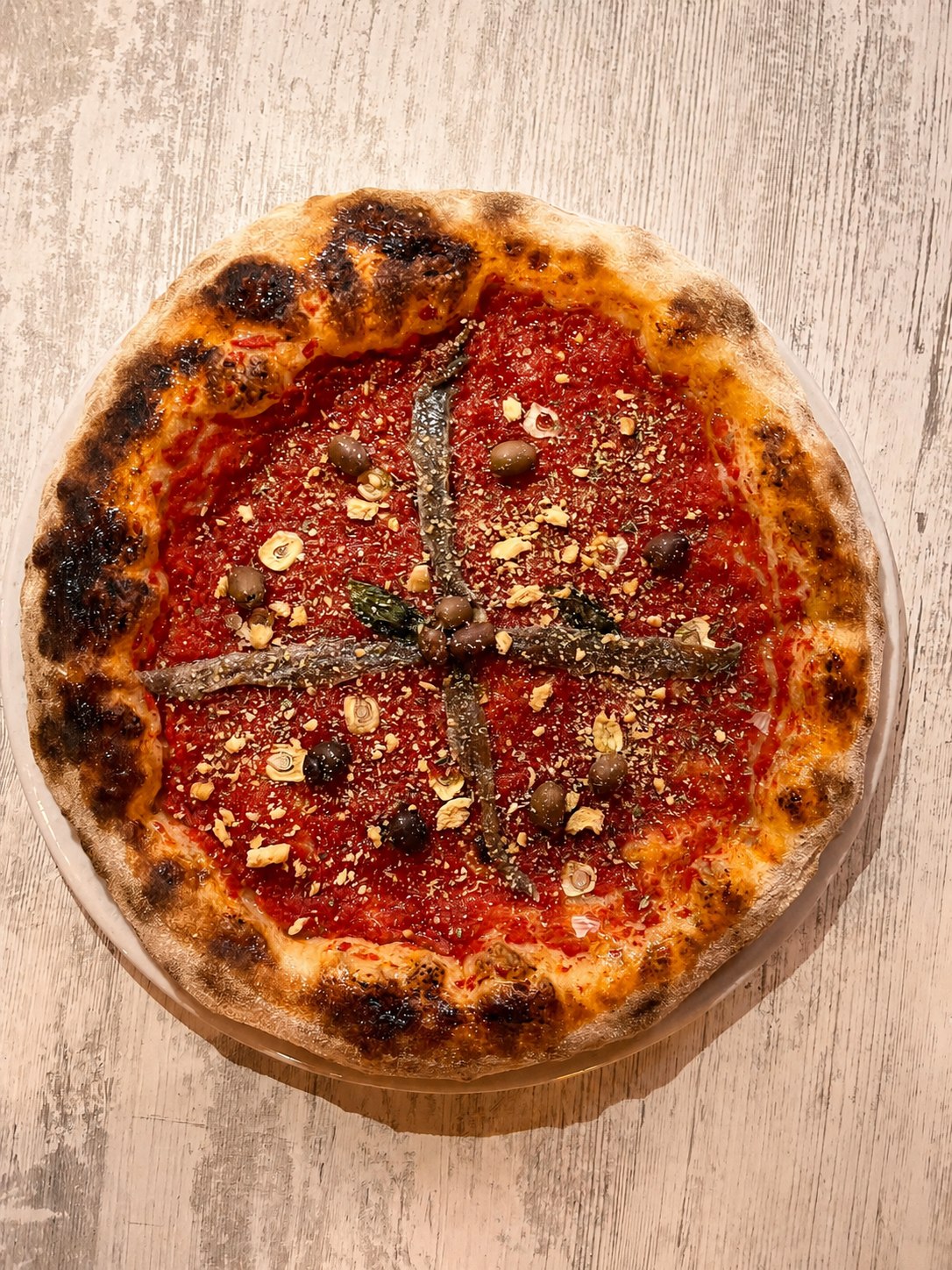 Pizza rossa contemporanea Pop Pizza